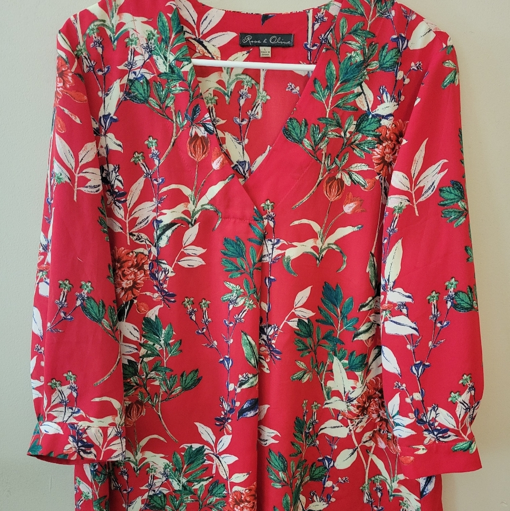 Flowy floral top